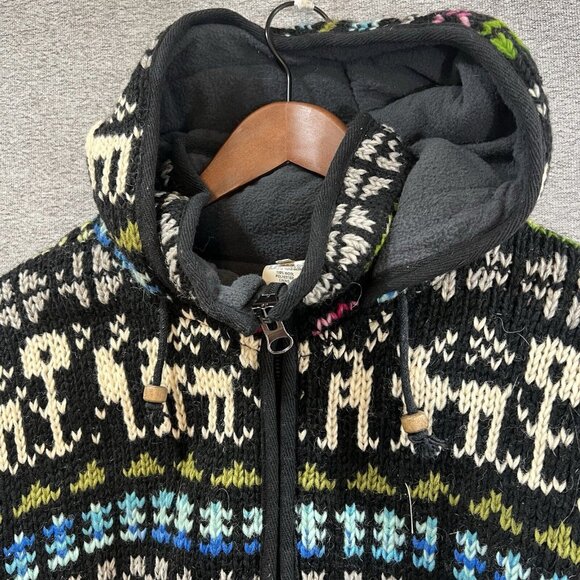 Lorenzi Wool Jacket Women’s Size XL Thick Wool Fleece Lined - Picture 6 of 14